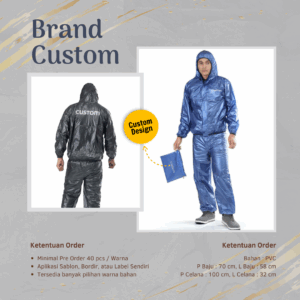 Jas Hujan Pria Rain.co Reebok
